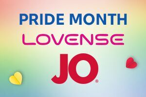 Останні три дні акцій до Pride Month! Встигніть отримати подарунки від JO та додаткову знижку 6% на Lovense Lush!