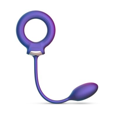 Ерекційне віброкільце з віброяйцем Hueman&nbsp;-&nbsp;Eclipse Anal Vibrator