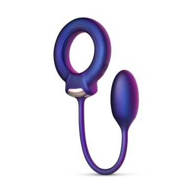 Ерекційне віброкільце з віброяйцем Hueman&nbsp;-&nbsp;Eclipse Anal Vibrator